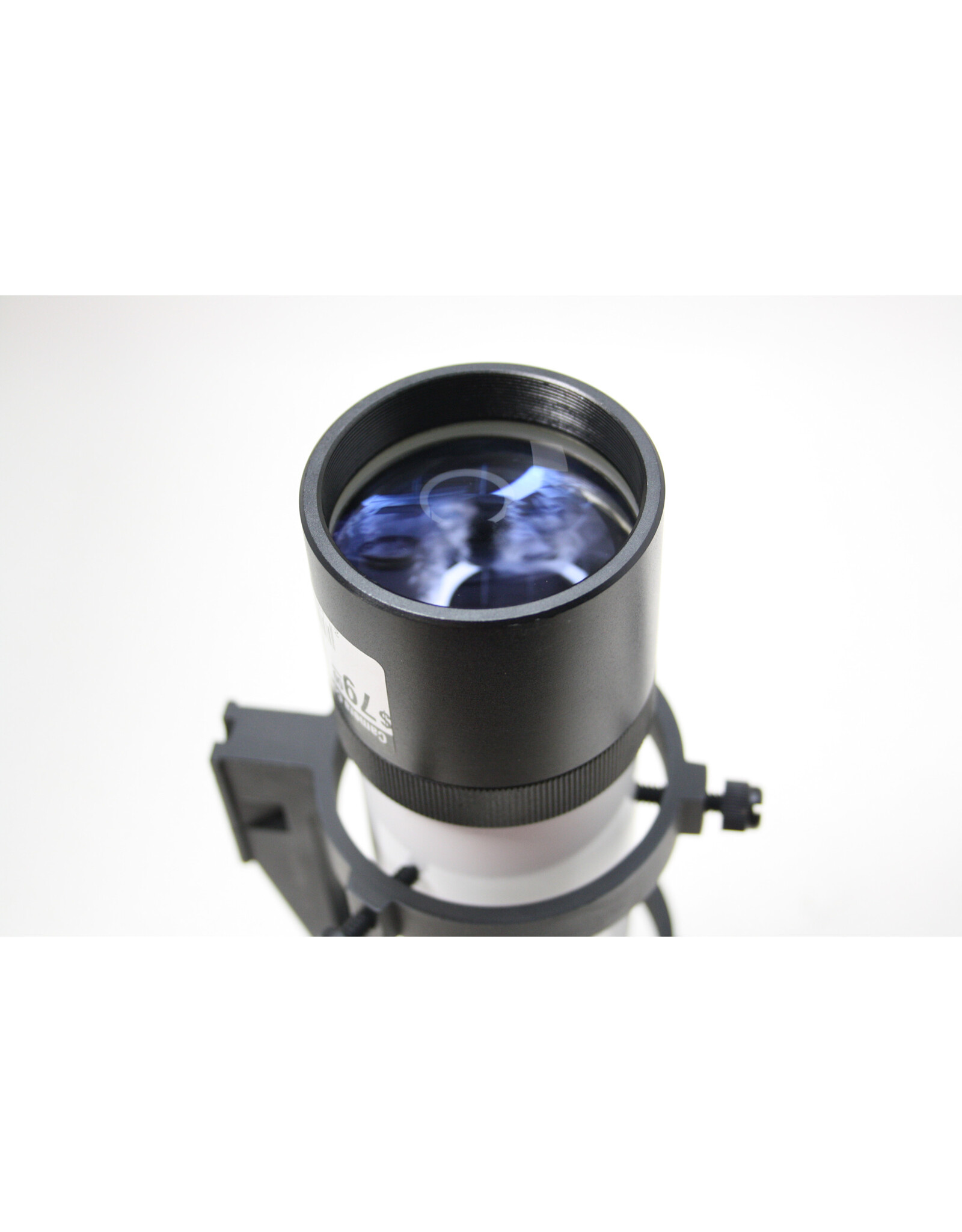 Unbranded 9x50 White Non-Illuminated Straight Through Finderscope with 6 point bracket and "T" Style Base (Pre-owned)