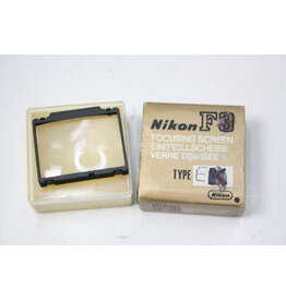 Nikon Nikon F3 Focusing Screen Type "E" Original Box