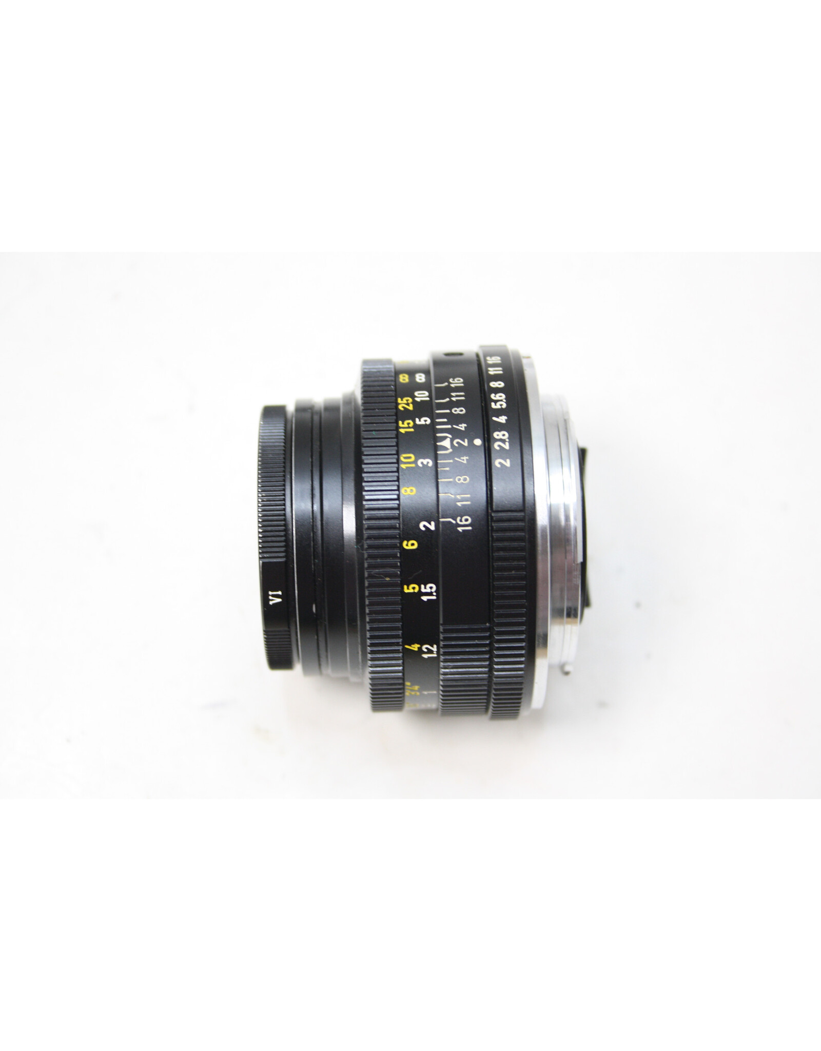Leitz Leica 50mm F2 Summicron-R 2 Cam MF Prime Lens MINT - (Caps not original)