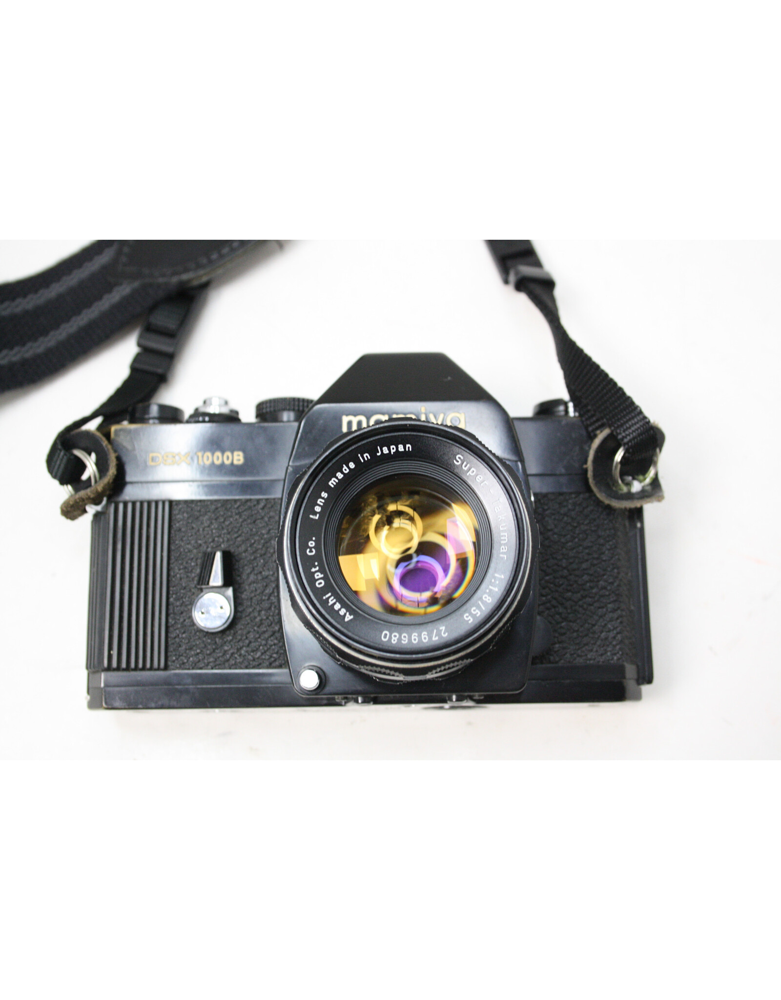 Mamiya Mamiya DSX 1000B (AS-IS-METER NG ) 35mm SLR Camera Body with Pentax Asahi Super-Takumar f/1.8 55mm Lens