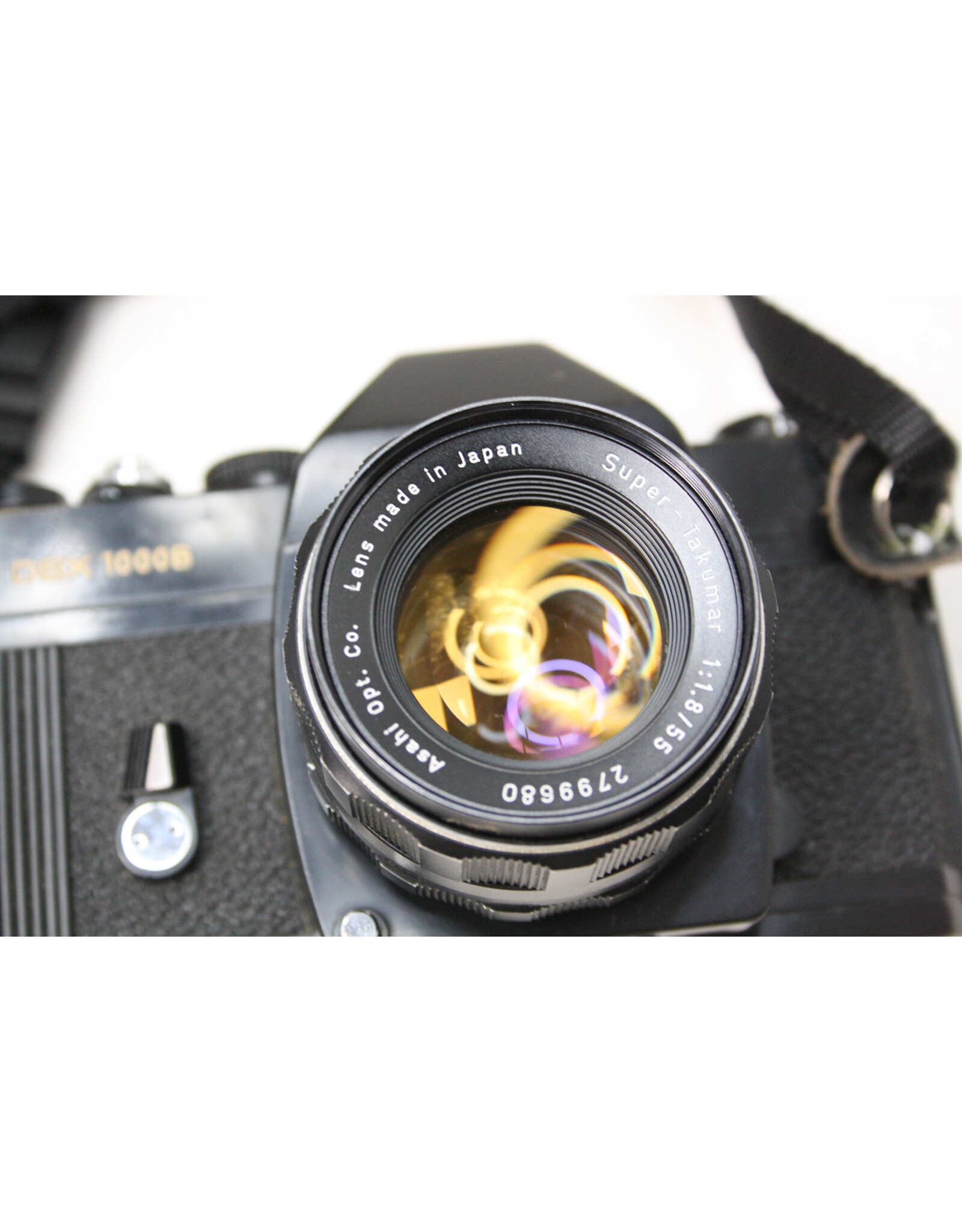 Mamiya Mamiya DSX 1000B (AS-IS-METER NG ) 35mm SLR Camera Body with Pentax Asahi Super-Takumar f/1.8 55mm Lens