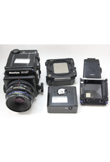 Mamiya Mamiya RZ67 Medium Format SLR Camera with AE Prism finder , Waist Level Finder, 120 and 220 Back