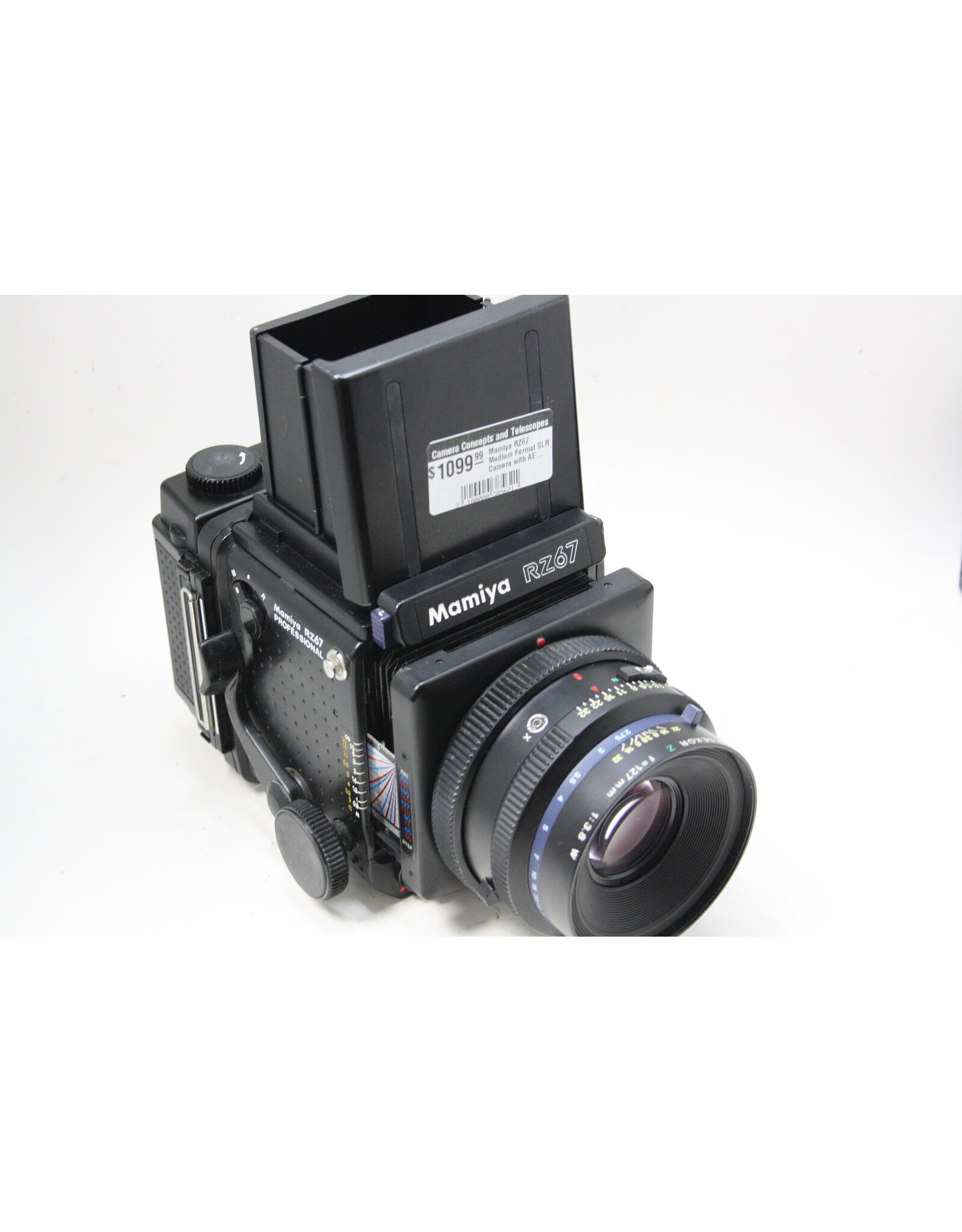 Mamiya Mamiya RZ67 Medium Format SLR Camera with AE Prism finder , Waist Level Finder, 120 and 220 Back