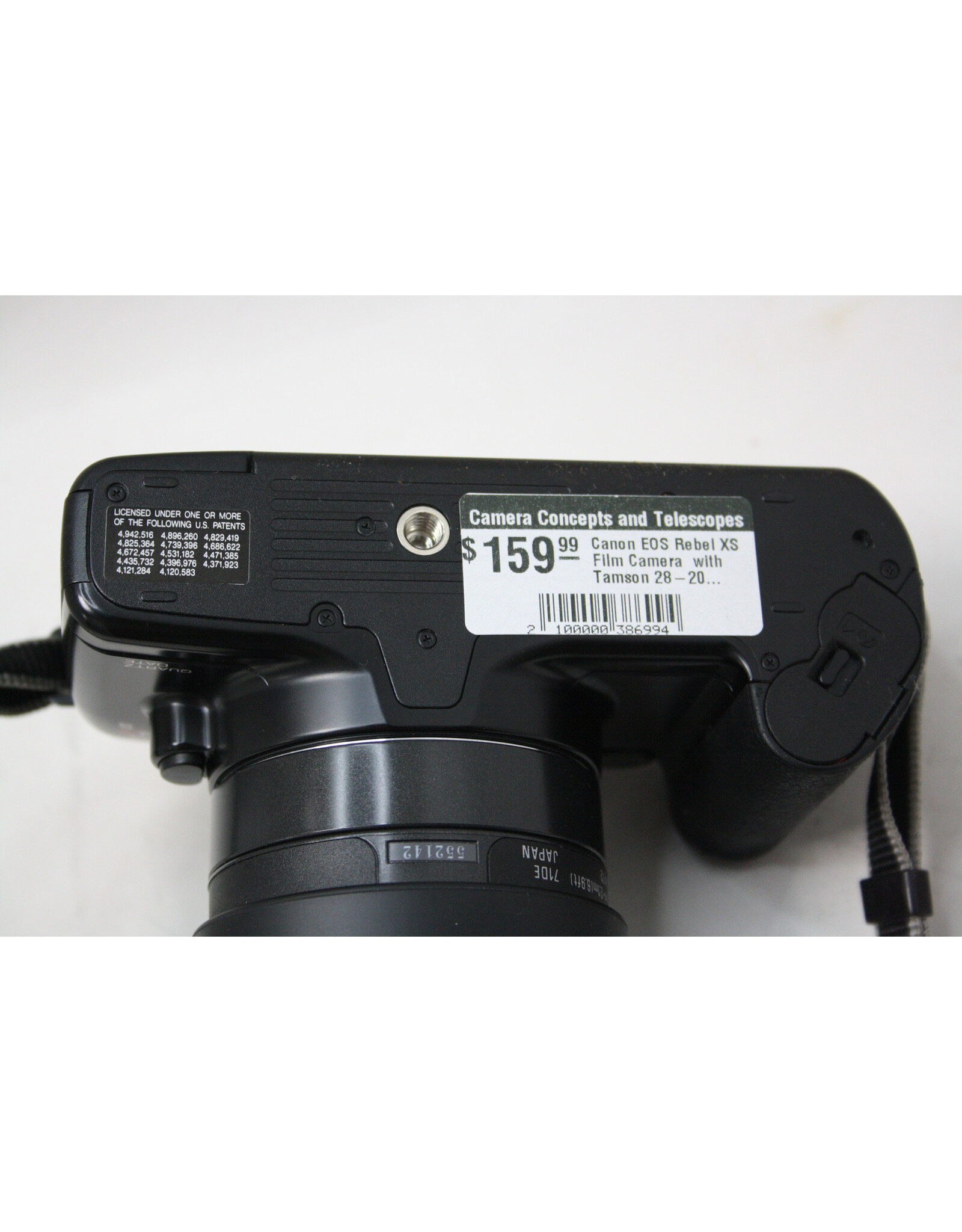 Canon Canon EOS Rebel XS Film Camera  with Tamson 28-200mm Lens (Pre-owned)