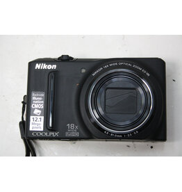 Nikon Nikon COOLPIX S9100 Digital Camera 12.1 MP 18x Optical Zoom with charger (Pre-owned)