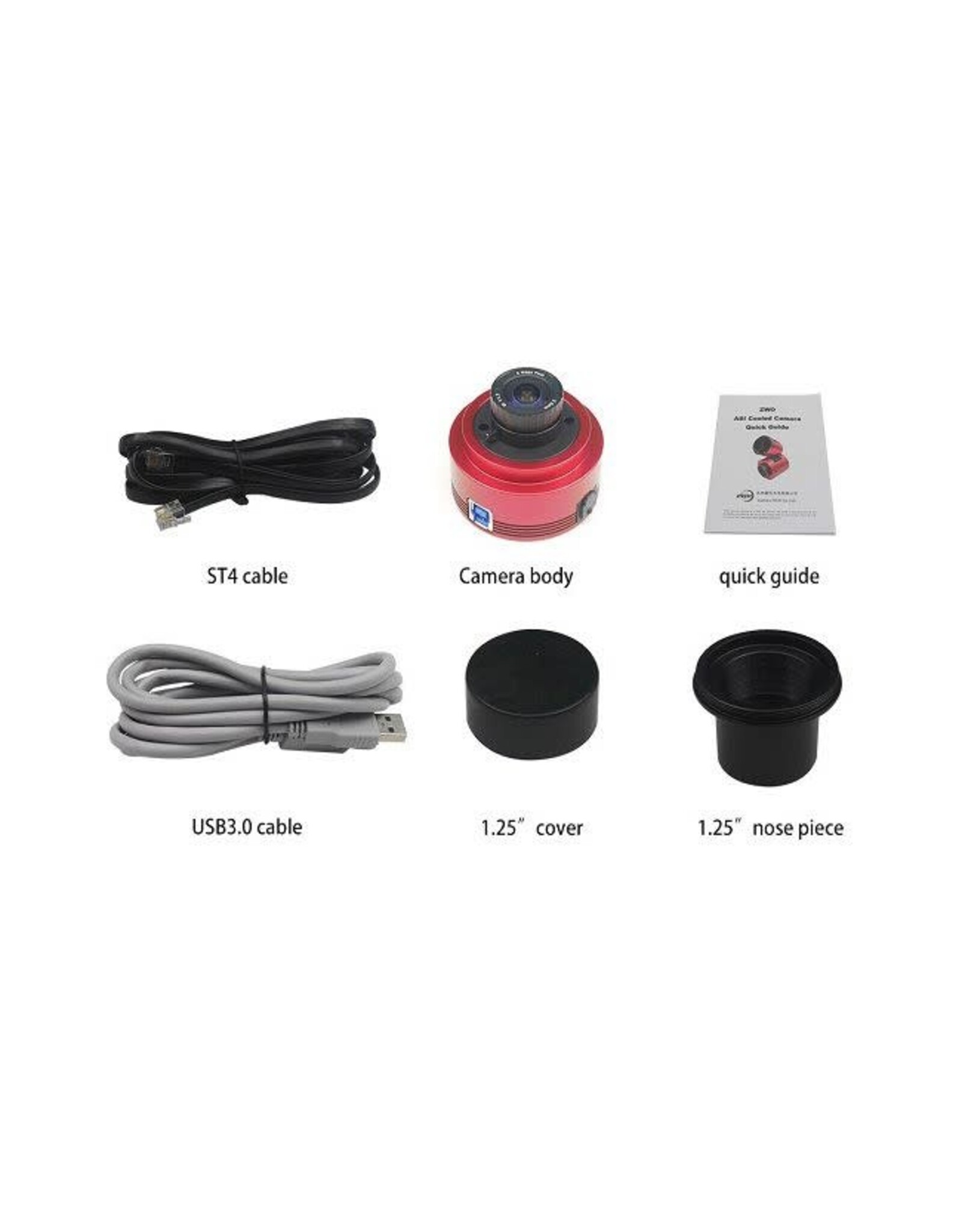 ZWO ZWO ASI120MC-S Color (3.75 microns) Astronomy Camera with USB 3.0 Connection  (OPEN BOX DISPLAY-FULL WARRANTY))