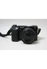 Sony Alpha NEX-6 Mirrorless Digital Camera with 16-50 F/3.5-5.6 Lens (Pre-Owned)