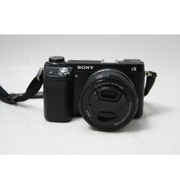 Sony Alpha NEX-6 Mirrorless Digital Camera with 16-50 F/3.5-5.6 Lens (Pre-Owned)