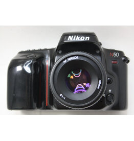 Nikon Nikon N50 35mm Film SLR with AF Nikkor 50mm f1.8 lens (Pre-owned)