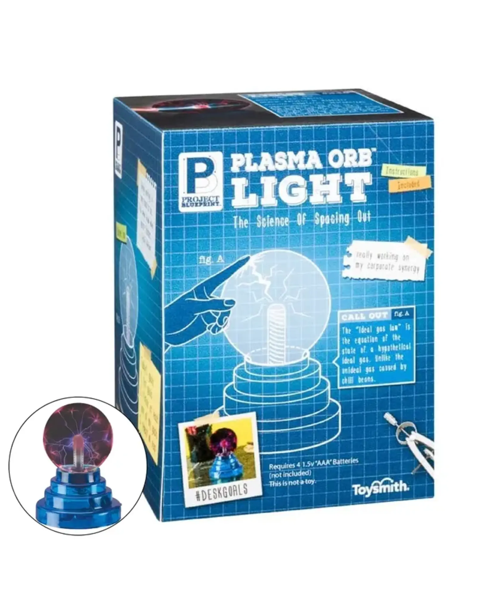 Project Blueprint 6" Plasma Orb Light