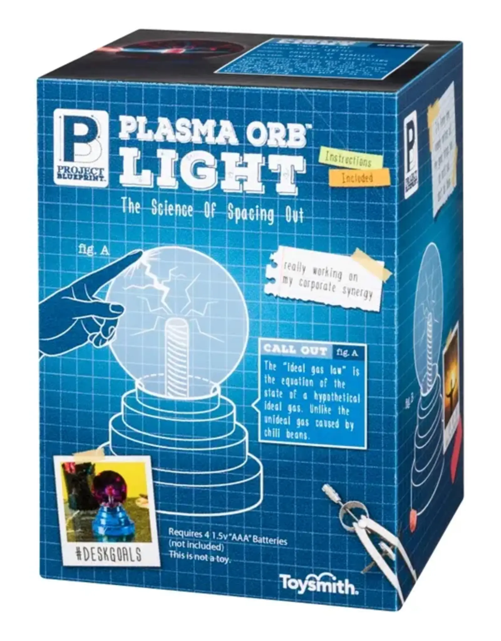 Project Blueprint 6" Plasma Orb Light