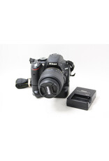 Nikon Nikon D5100 16.2 MP Digital Camera Black Body w/ AF-S DX 18-55mm VR Lens (Pre-owned)