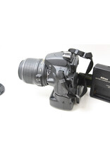 Nikon Nikon D5100 16.2 MP Digital Camera Black Body w/ AF-S DX 18-55mm VR Lens (Pre-owned)