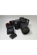Canon EOS 60D 18MP DSLR Camera w/ EF-S 18-135mm IS Lens with Charger & 2 Batteries