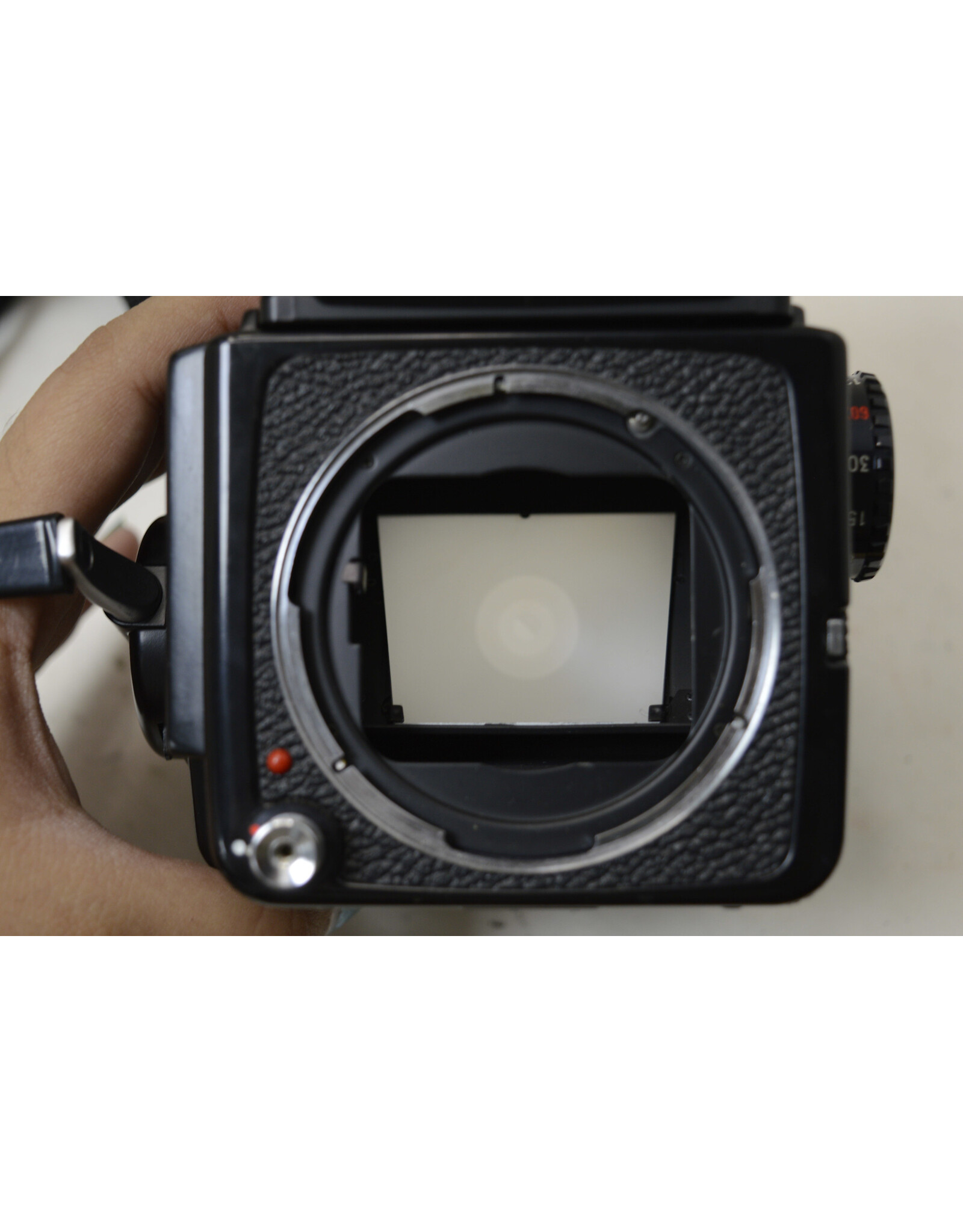 Mamiya Mamiya M645 J Medium Format Camera Body with Waist Level/Sportsfinder