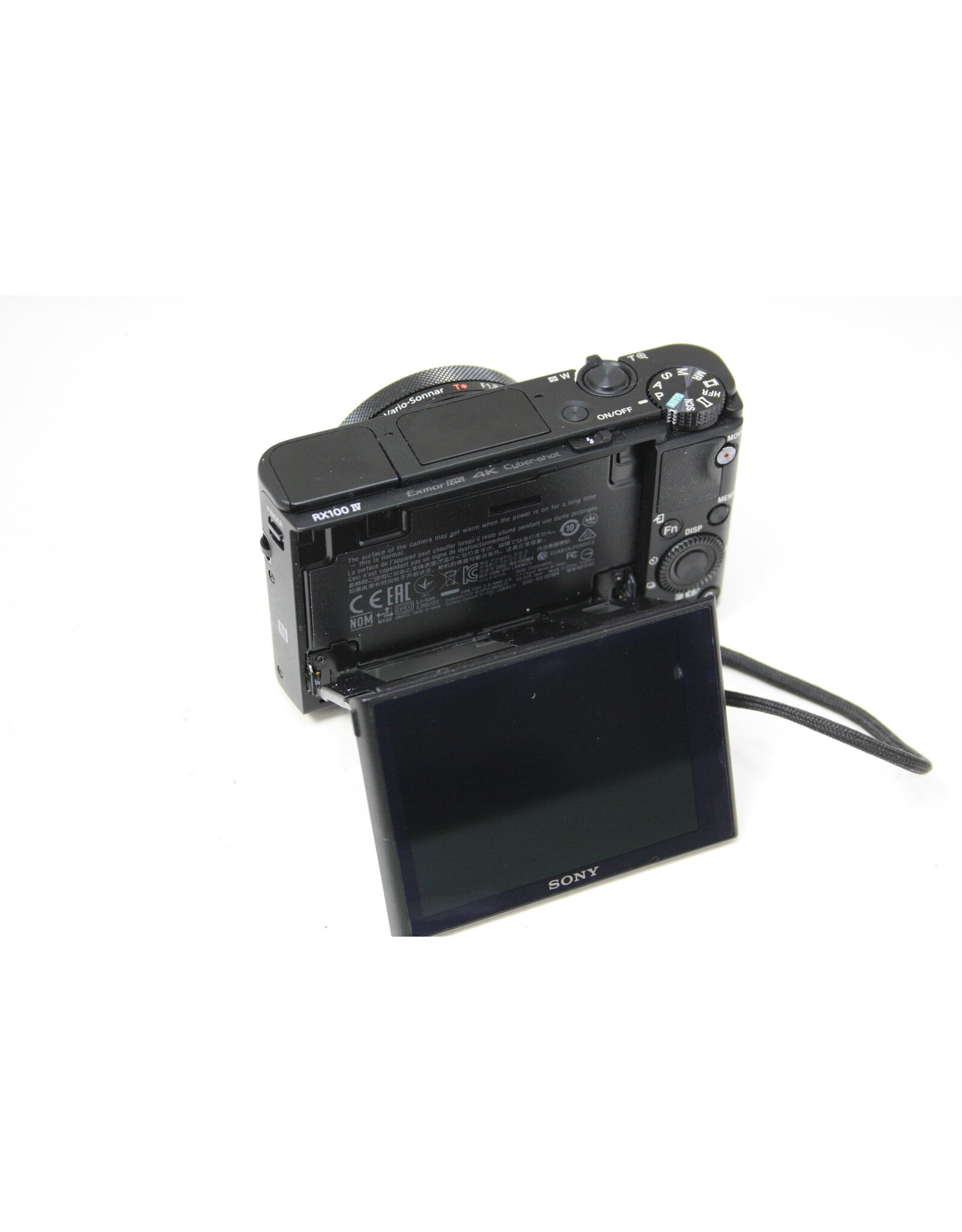 Sony Cyber-shot DSC-RX100 IV(M4) 20.1MP, 2.9x Zoom Compact Digital Camera with Case (Pre-Owned)