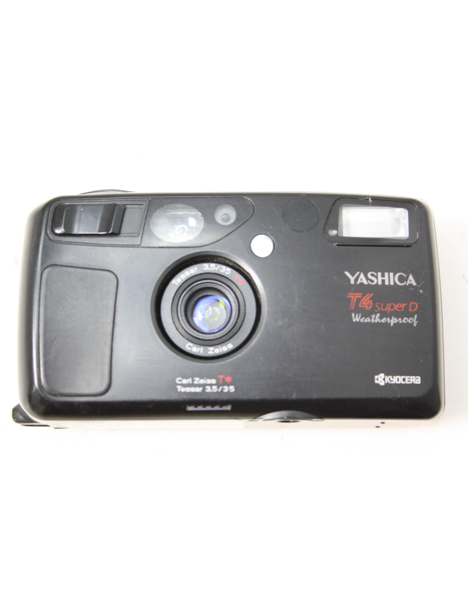 Yashica Yashica T4 Super D Film Camera w/35mm f3.5 T* lens Point and Shoot Film Camera (Pre-Owned)