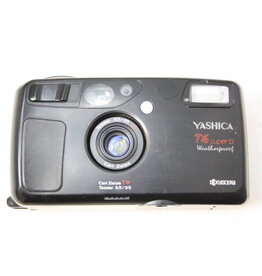 Yashica Yashica T4 Super D Film Camera w/35mm f3.5 T* lens Point and Shoot Film Camera (Pre-Owned)