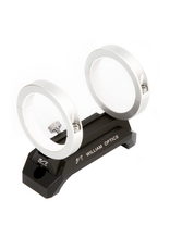 William Optics William Optics 120mm Saddle Handle & 50mm Silver Guiding Rings w/ Adjustment Screws - M-HC120BL-GR50SL
