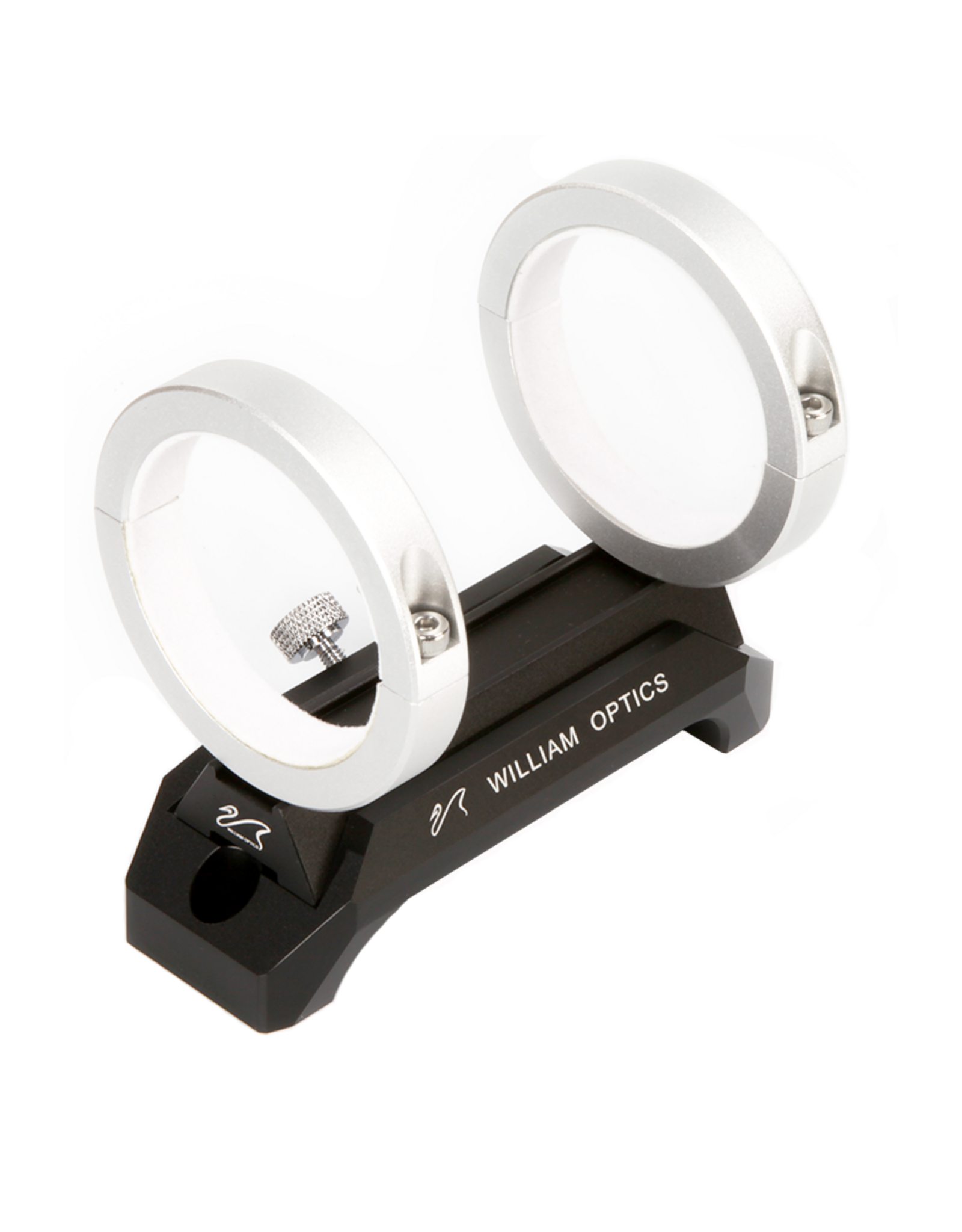 William Optics William Optics 120mm Saddle Handle & 50mm Silver Guiding Rings w/ Adjustment Screws - M-HC120BL-GR50SL