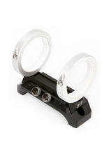 William Optics William Optics 120mm Saddle Handle & 50mm Silver Guiding Rings w/ Adjustment Screws - M-HC120BL-GR50SL