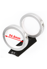 William Optics William Optics 120mm Saddle Handle & 50mm Silver Guiding Rings w/ Adjustment Screws - M-HC120BL-GR50SL