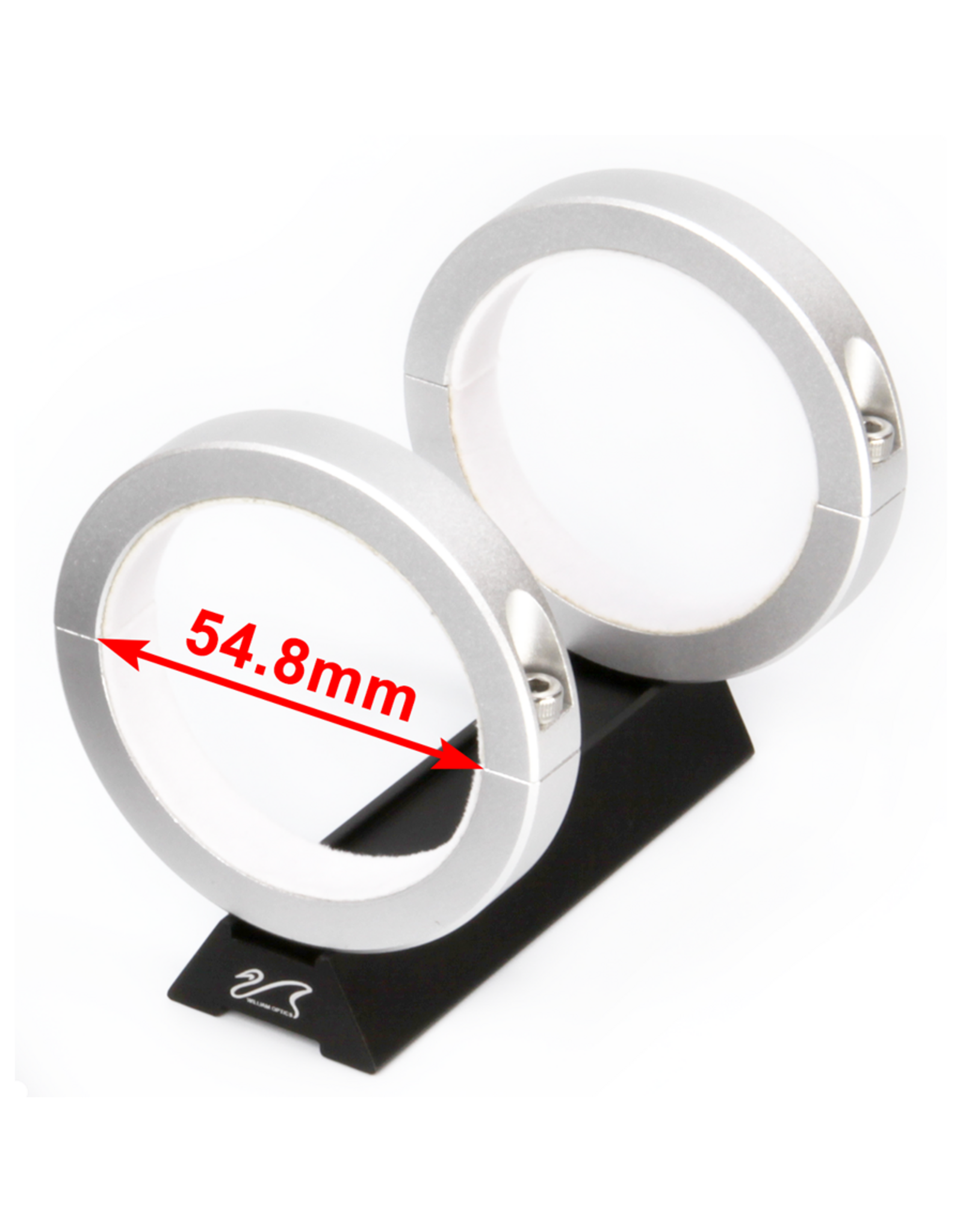 William Optics William Optics 120mm Saddle Handle & 50mm Silver Guiding Rings w/ Adjustment Screws - M-HC120BL-GR50SL