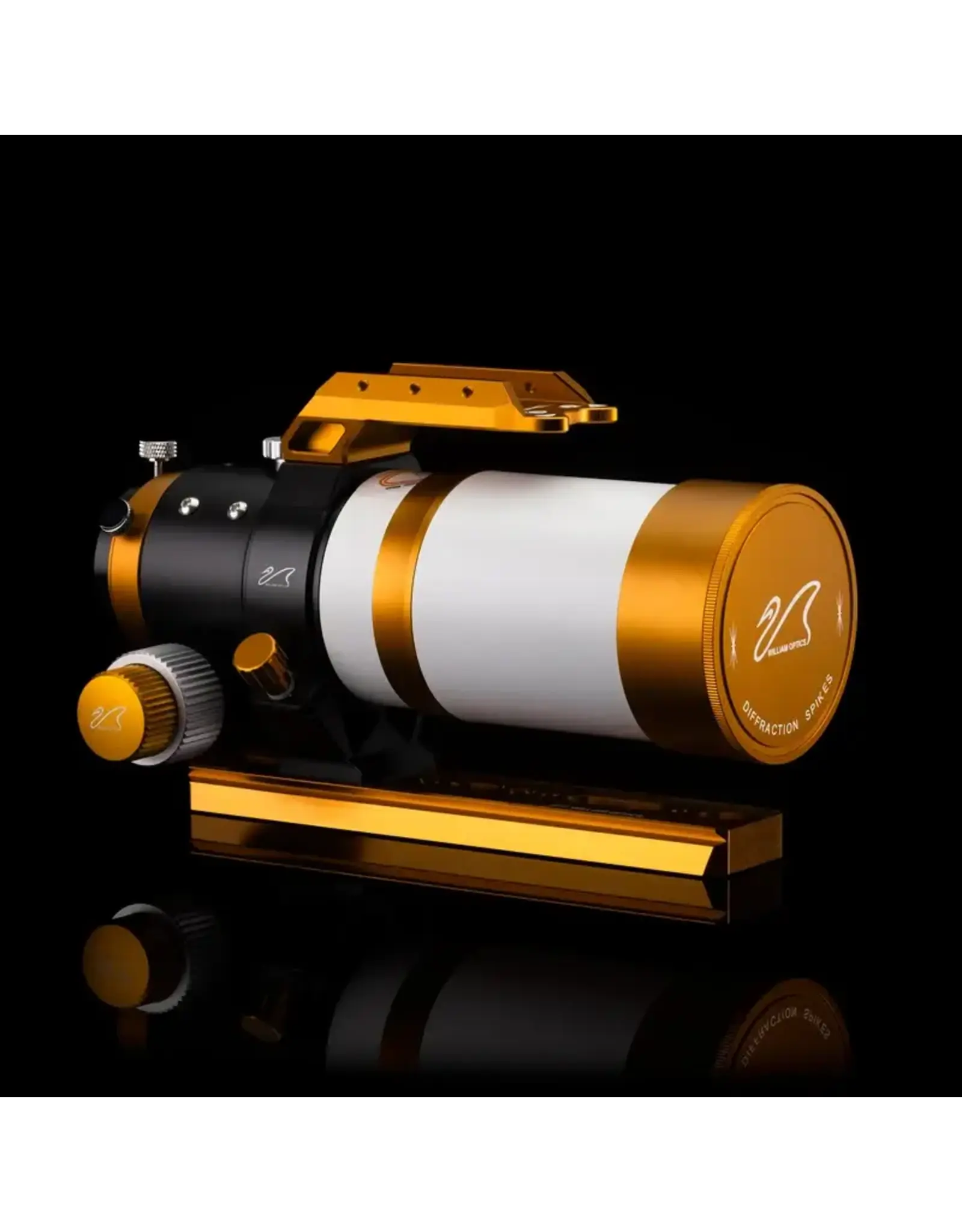 William Optics William Optics ZenithStar 61 f/5.9 OTA. FPL53 doublet APO, 2" focuser in  Gold with Flat61A