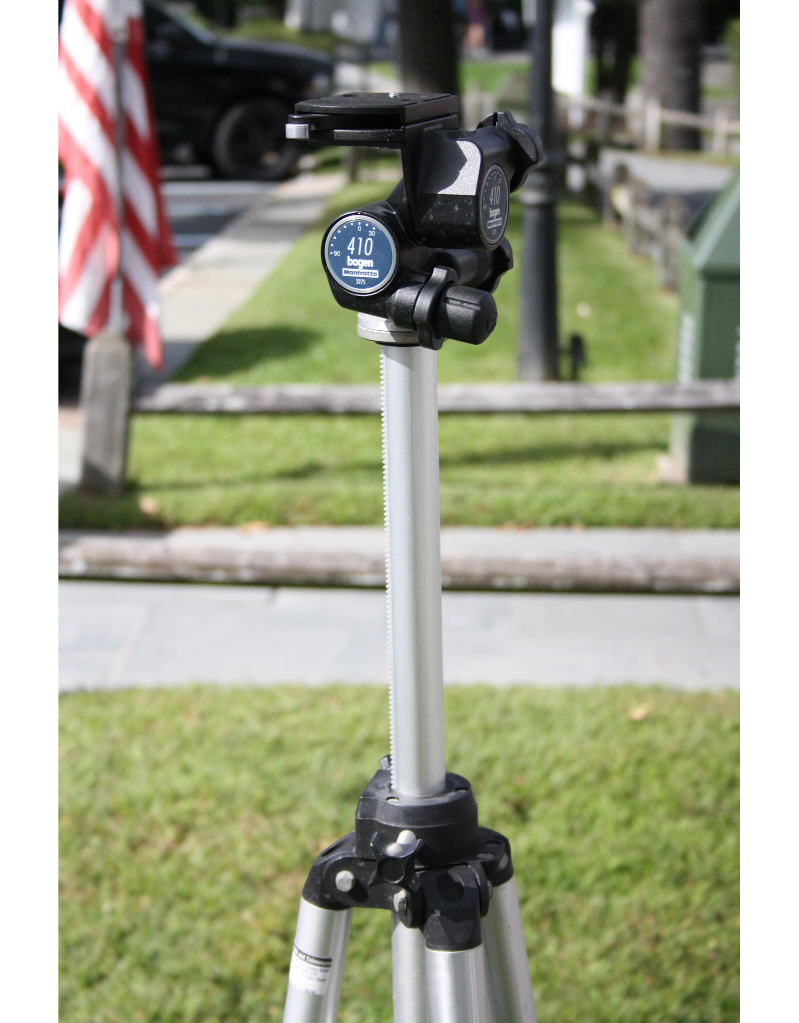 Bogen Bogen model 3030 Tripod with 410  Manfrotto Gear Head (Item 9)