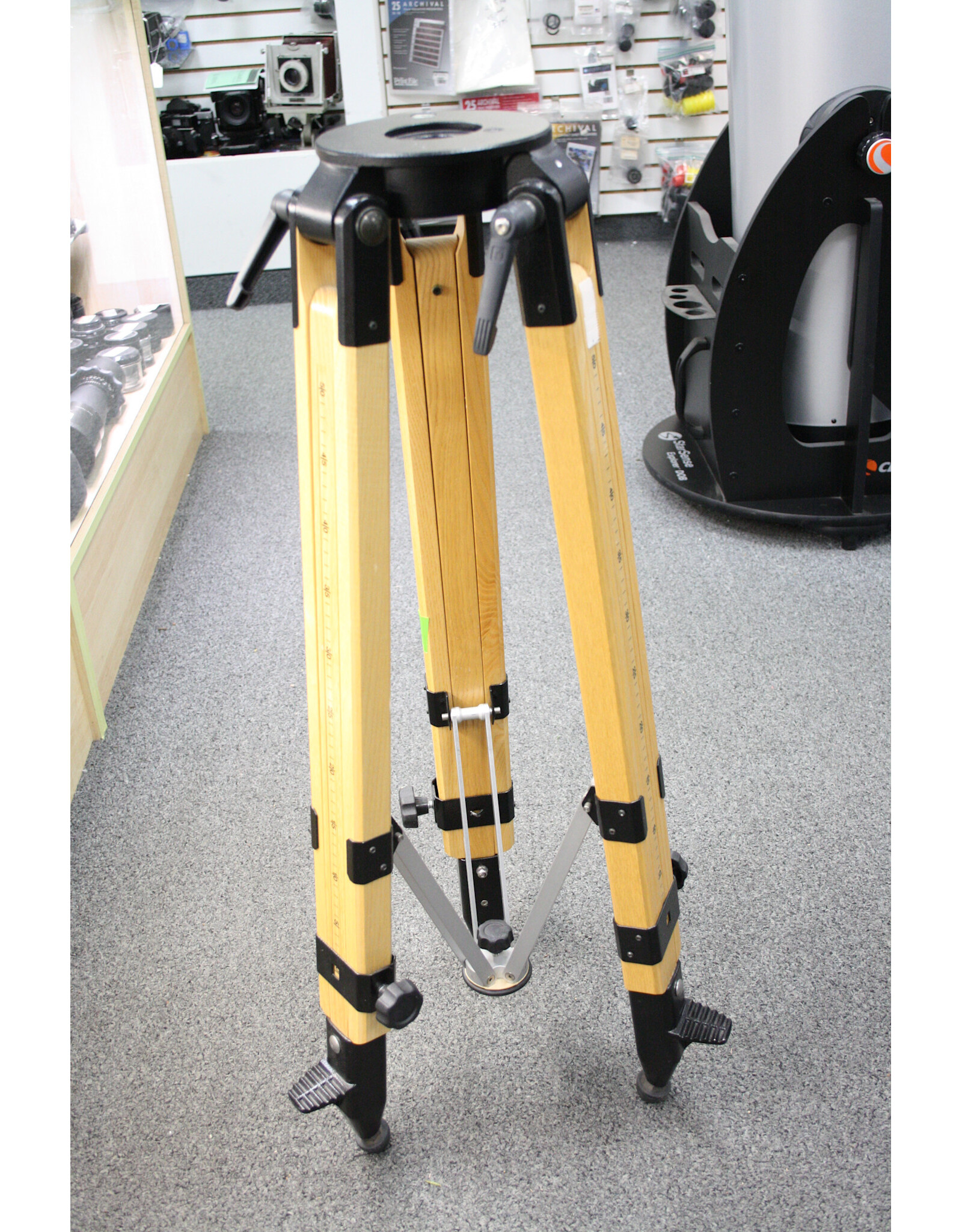 Berlebach Berlebach: Model 50 Ash Tripod ONLY (No Head) (Pre-owned)