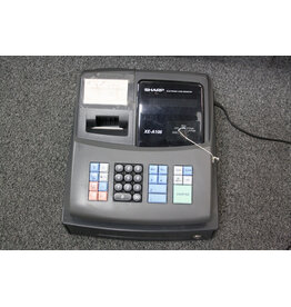 Sharp XE-A106 Electronic Cash Register Cash Drawer Receipt Printer Key Tested!