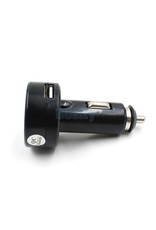 Arcturus Products Voltmeter for 12v Car Cigarette Lighter outlet with USB Power Socket Charger with Red LED