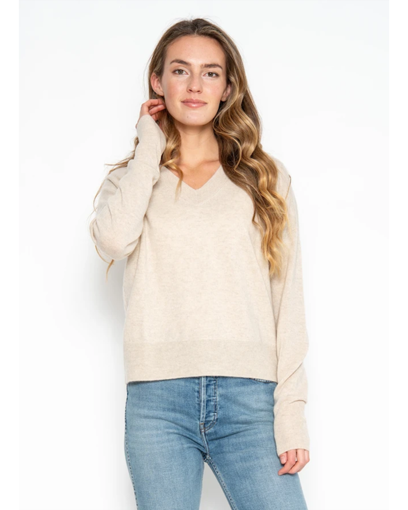 one grey day cashmere sweater