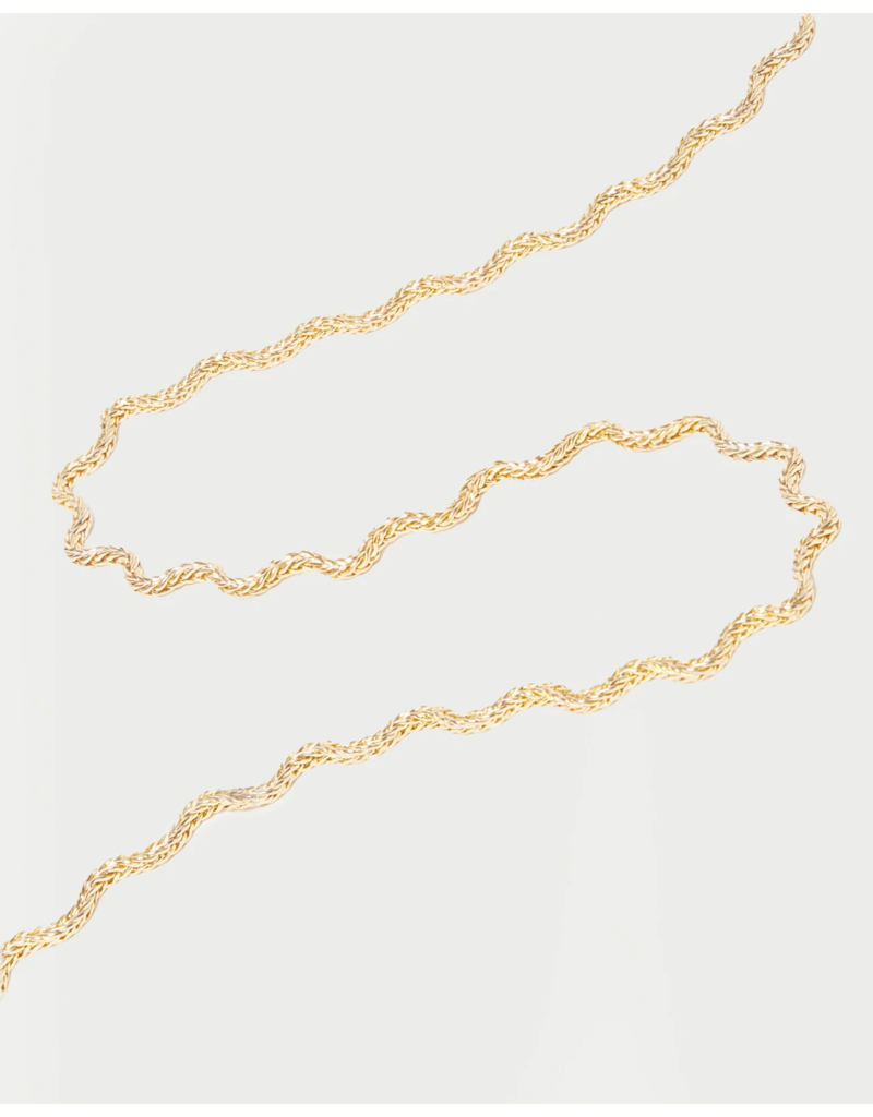 Loeffler Randall Delicate Wave Necklace