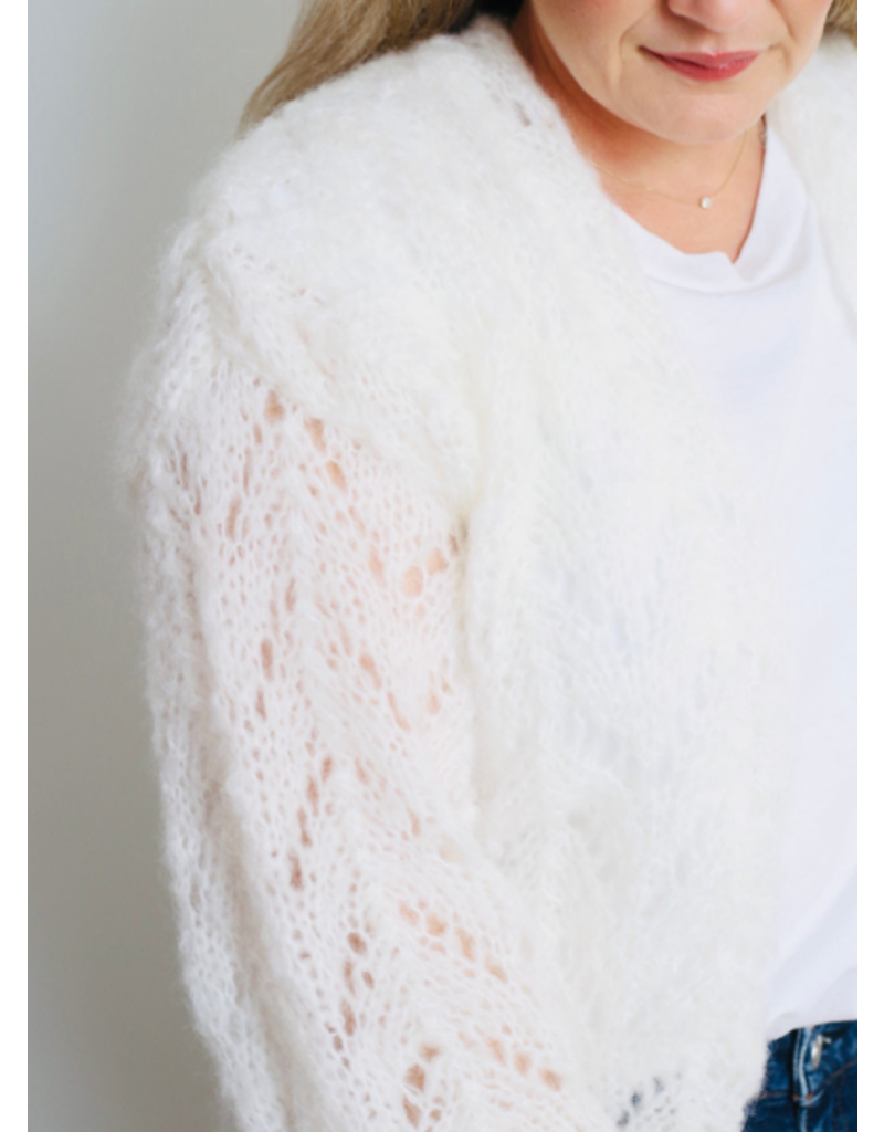 Lace Mohair Cardigan - Vincent