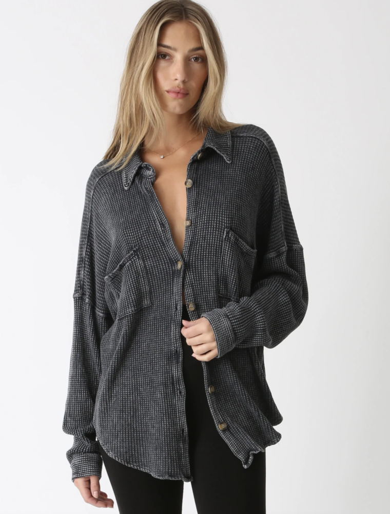 Electric & Rose Vela Thermal Button Down