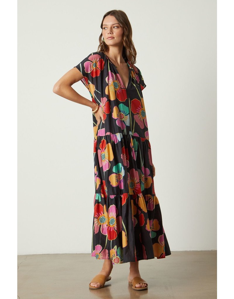 Velvet Savannah Silk Cotton Voile Dress
