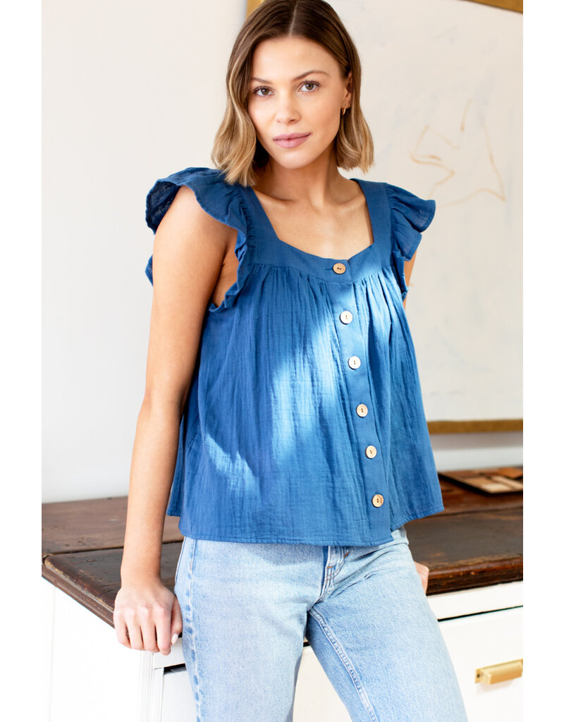 Emerson Fry Laurent Flutter Top