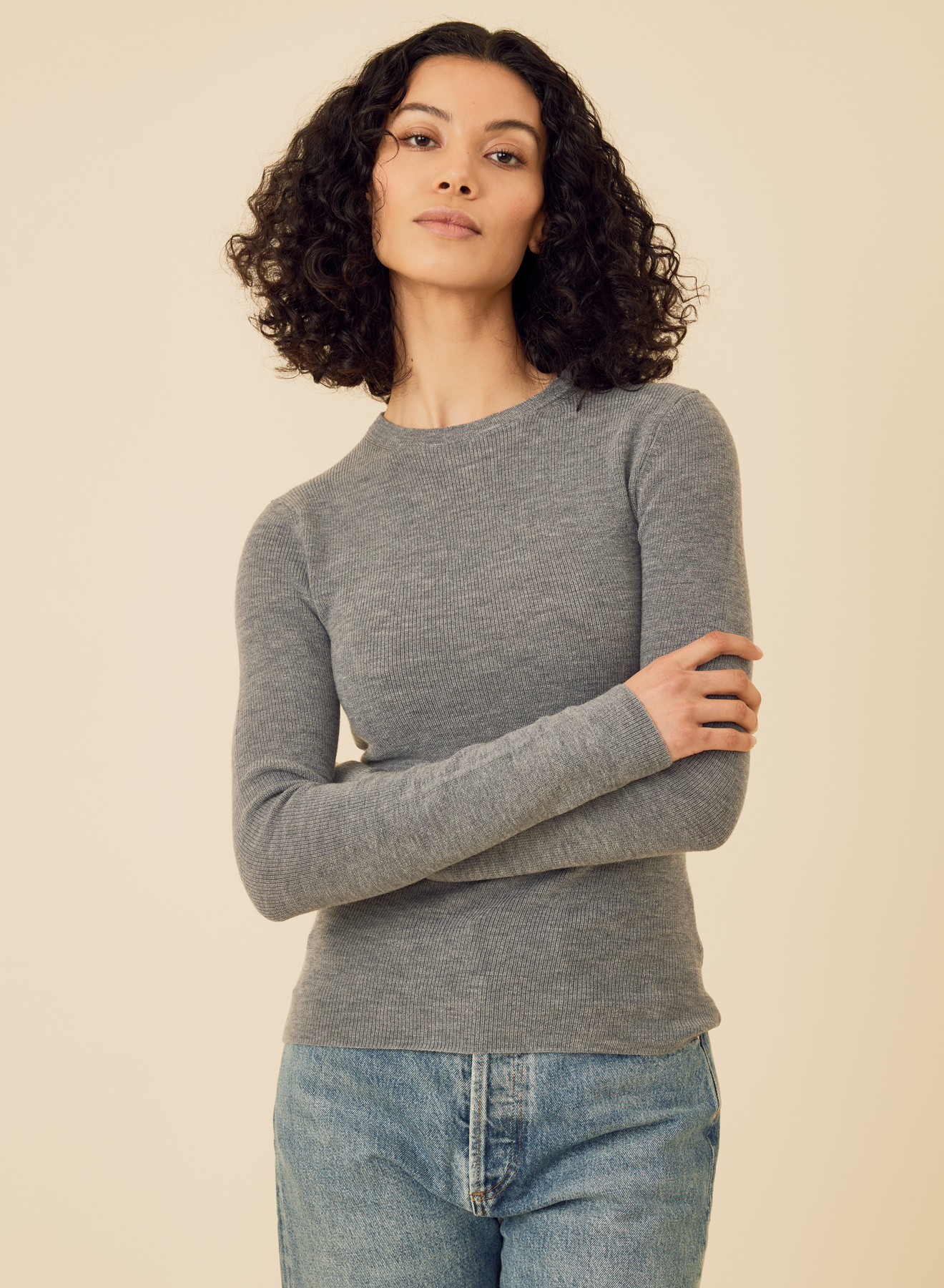 merino crew neck jumper