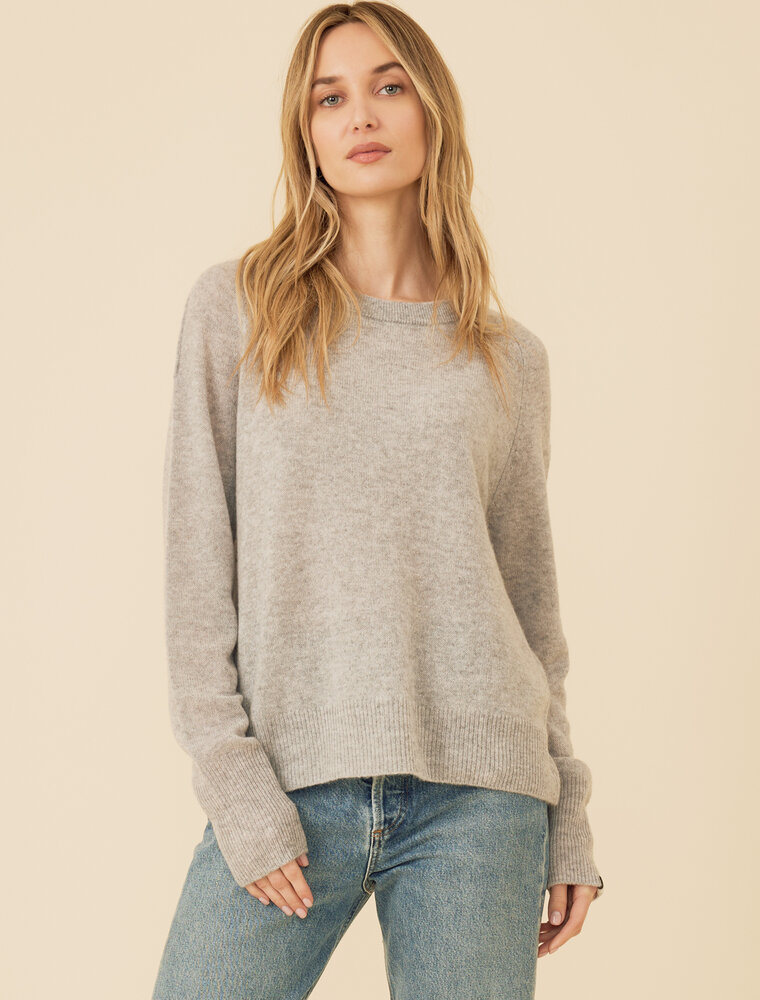 One Grey Day Sloane Cashmere Pullover