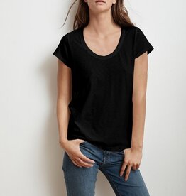 Velvet Katie City Slub Scoop Tee