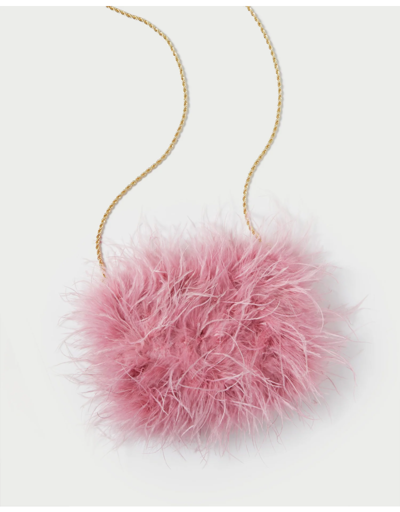 Loeffler Randall Zahara Mini Feather Pouch