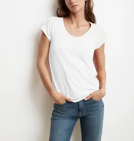 Velvet Katie City Slub Scoop Tee