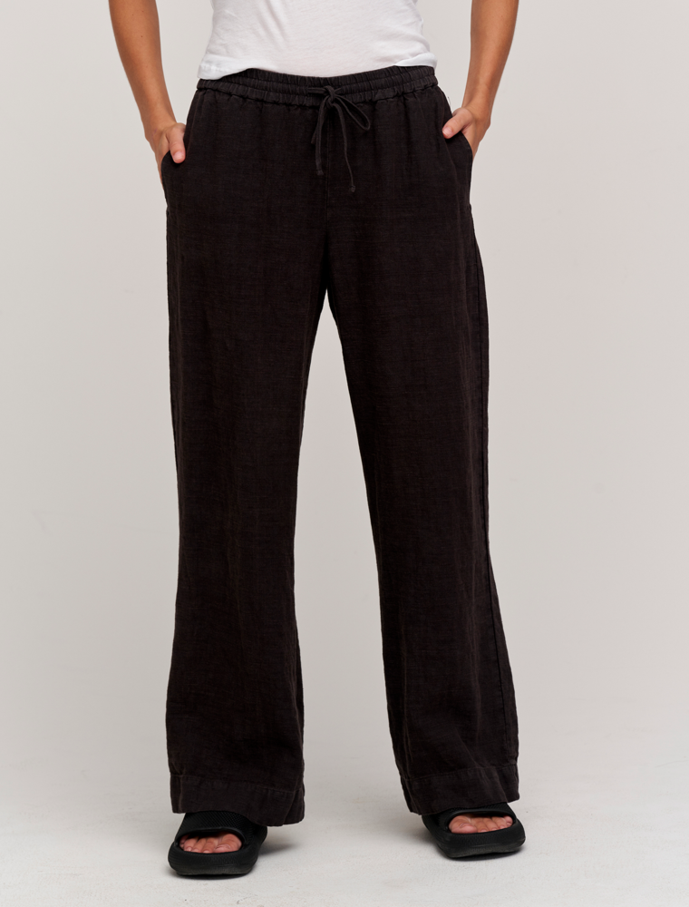 Elan Thin Ribbed Jogger Pants at Maria Vincent Boutique