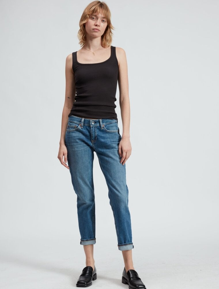 Rag & Bone Dre Low-Rise Slim Boyfriend Jean