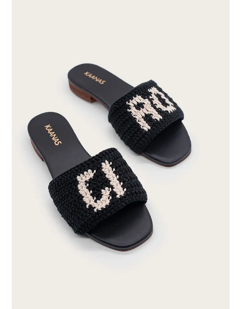 KAANAS Serin Ciao Crochet Slip-On Sandal