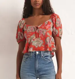 Z Supply Renelle Tango Floral Top