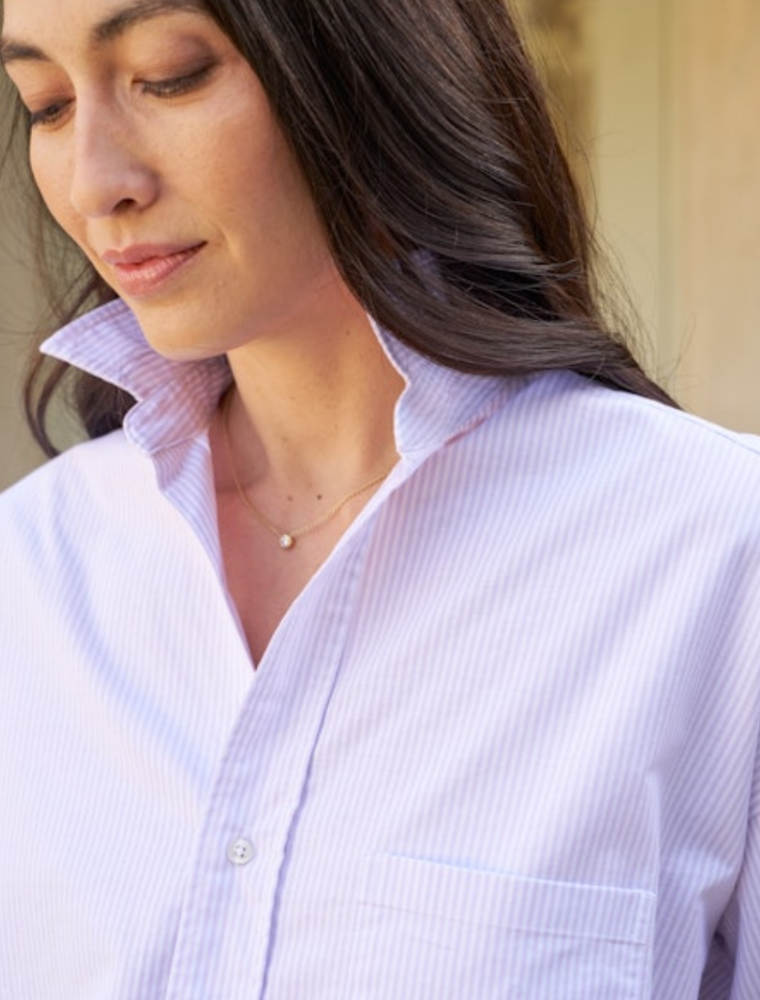 Frank & Eileen Silvio Untuckable Button-Up Shirt