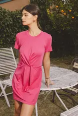 Nation Los Angeles Fortuna Twisted T-Shirt Dress