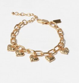 Jackie Mack Pop Hearts Charm Bracelet